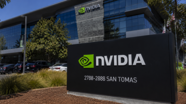 Nvidia Corporation Headquarters Entrance